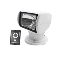 Marine Xenon Light - Hardcover control  - 100 Watt - White Casing - Emmitt Color: White - 12 Volts - WK-W100XH12V -AZLED